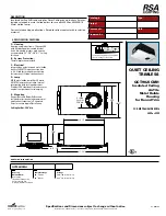 Предварительный просмотр 1 страницы RSA Lighting QCT902ICMH Specification