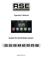 Preview for 1 page of RSE RSEDDRADIO Operator'S Manual