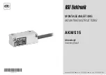 RSF Elektronik AK MS 15 Mounting Instructions предпросмотр