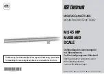 RSF Elektronik MS 45 MP Mounting Instructions предпросмотр