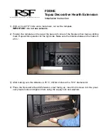 RSF Woodburning Fireplaces FDDHE Installation Instruction preview