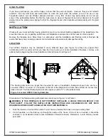 Preview for 9 page of RSF Woodburning Fireplaces OPEL3 Owner'S Manual