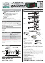 Preview for 2 page of RSG LogiTemp MT-514E FASTON Operation Manual