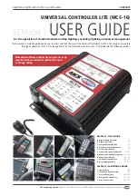 Preview for 1 page of RSG MCS-16 User Manual