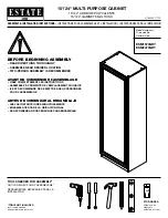 Preview for 1 page of RSI ESTATE 756716 Assembly/Installation Instructions