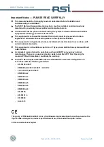 Preview for 3 page of RSI SFCP Rail Technical Manual