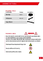 Preview for 3 page of RSI XL TOOLBOX TUV SPEC Assembly Instructions Manual