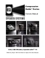 Preview for 1 page of RSL CG24 Monitor Owner'S Manual