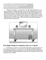 Preview for 6 page of RSL Digital Fidelity One Owner'S Manual