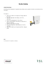 Preview for 8 page of RSL Sego Quick Start Manual