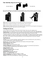 Preview for 3 page of RSL W25E Installation Instructions