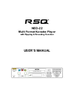 Предварительный просмотр 1 страницы RSQ NEO-22 User Manual