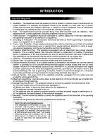 Preview for 4 page of RSQ SG-405 Owner'S Manual