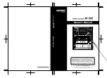 RSS M-380 Owner'S Manual preview