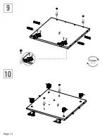 Предварительный просмотр 11 страницы rst brands ASTER SL-BC-1 Assembly Instructions Manual