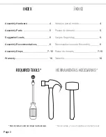 Предварительный просмотр 3 страницы rst brands ASTER SL-CAB-3 Assembly Instructions Manual