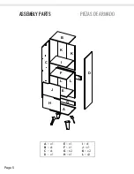 Предварительный просмотр 5 страницы rst brands ASTER SL-CAB-3 Assembly Instructions Manual