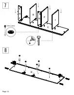 Предварительный просмотр 10 страницы rst brands ASTER SL-CAB-3 Assembly Instructions Manual