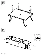 Предварительный просмотр 13 страницы rst brands ASTER SL-CAB-3 Assembly Instructions Manual