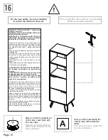 Предварительный просмотр 15 страницы rst brands ASTER SL-CAB-3 Assembly Instructions Manual