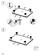 Предварительный просмотр 7 страницы rst brands ASTER SL-OFFCE-4-A Assembly Instructions Manual