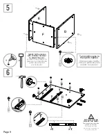 Предварительный просмотр 9 страницы rst brands ASTER SL-OFFCE-4-A Assembly Instructions Manual