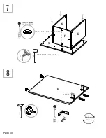 Предварительный просмотр 10 страницы rst brands ASTER SL-OFFCE-4-A Assembly Instructions Manual