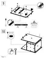 Предварительный просмотр 11 страницы rst brands ASTER SL-OFFCE-4-A Assembly Instructions Manual