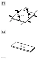 Предварительный просмотр 13 страницы rst brands ASTER SL-OFFCE-4-A Assembly Instructions Manual