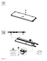 Предварительный просмотр 15 страницы rst brands ASTER SL-OFFCE-4-A Assembly Instructions Manual