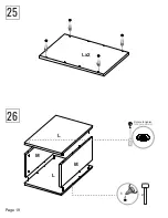 Предварительный просмотр 19 страницы rst brands ASTER SL-OFFCE-4-A Assembly Instructions Manual