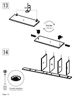 Предварительный просмотр 13 страницы rst brands ASTER SL-SHLV-7 Assembly Instructions Manual