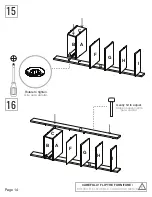 Предварительный просмотр 14 страницы rst brands ASTER SL-SHLV-7 Assembly Instructions Manual