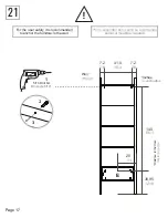 Предварительный просмотр 17 страницы rst brands ASTER SL-SHLV-7 Assembly Instructions Manual