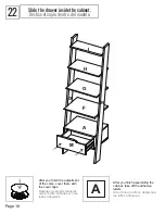 Предварительный просмотр 18 страницы rst brands ASTER SL-SHLV-7 Assembly Instructions Manual