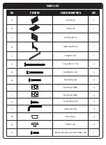 Предварительный просмотр 2 страницы rst brands Benson OP-AWSOFL-BEN Assembly Instructions Manual