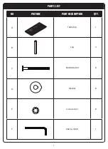 Предварительный просмотр 2 страницы rst brands Benson OP-AWTS8739-BNSN-TABLE Assembly Instructions Manual