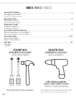 Предварительный просмотр 3 страницы rst brands CALA KITCHEN ISLAND Assembly Instructions Manual