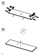 Предварительный просмотр 14 страницы rst brands CALA KITCHEN ISLAND Assembly Instructions Manual