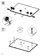 Предварительный просмотр 16 страницы rst brands CALA KITCHEN ISLAND Assembly Instructions Manual