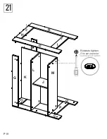 Предварительный просмотр 19 страницы rst brands CALA KITCHEN ISLAND Assembly Instructions Manual