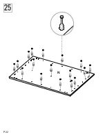 Предварительный просмотр 22 страницы rst brands CALA KITCHEN ISLAND Assembly Instructions Manual