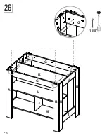 Предварительный просмотр 23 страницы rst brands CALA KITCHEN ISLAND Assembly Instructions Manual