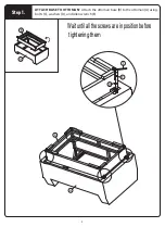 Предварительный просмотр 3 страницы rst brands Cannes OP-PECLBOTTO2-CNS Assembly Instructions Manual