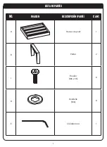 Предварительный просмотр 6 страницы rst brands CAPRI OP-ALCLBOTTO2-CI Assembly Instructions Manual