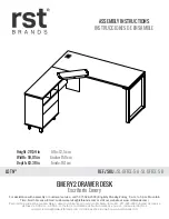 Предварительный просмотр 1 страницы rst brands EMERY SL-OFFCE-5-A Assembly Instructions Manual