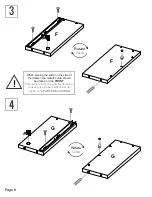 Предварительный просмотр 8 страницы rst brands EMERY SL-OFFCE-5-A Assembly Instructions Manual