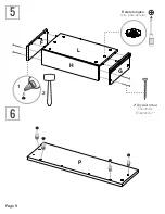 Предварительный просмотр 9 страницы rst brands EMERY SL-OFFCE-5-A Assembly Instructions Manual