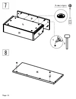 Предварительный просмотр 10 страницы rst brands EMERY SL-OFFCE-5-A Assembly Instructions Manual