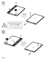 Предварительный просмотр 12 страницы rst brands EMERY SL-OFFCE-5-A Assembly Instructions Manual